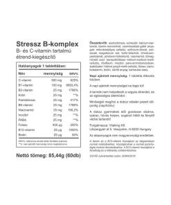 Vitaking - Stressi B-kompleksi Monivitamiini (60 tablettia) - Image 2