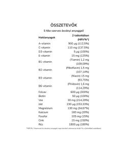 Vitaking - Toisen raskauskolmanneksen monivitamiini (60 tablettia) - Image 2