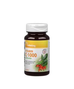 Vitaking Vitamin C-1000 Time Release with Rosehips (60 Tablets)