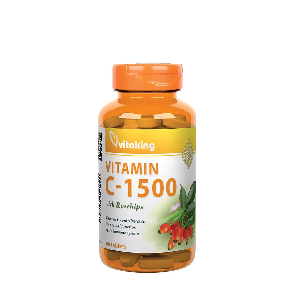 Vitaking Vitamin C-1500 With Rosehips (60 Tablets)
