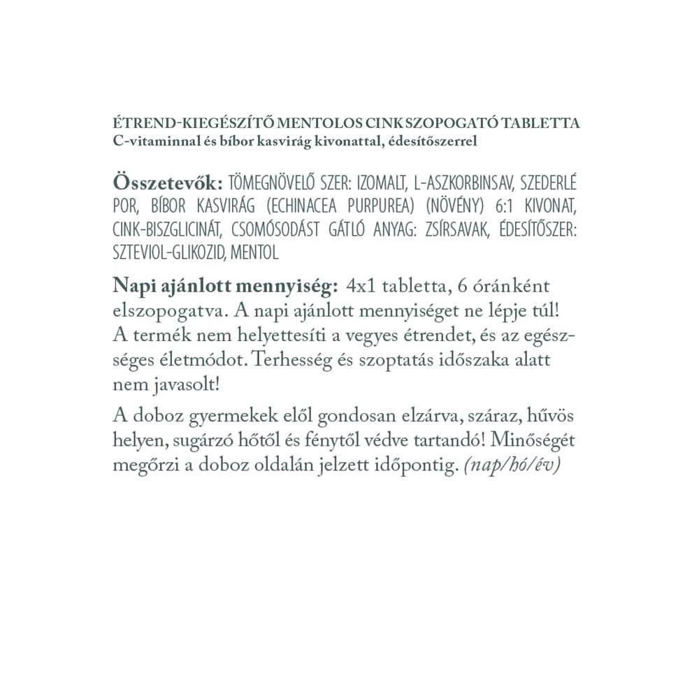 Vitaking - Vitaking Sinkki Immuno (30 imeskelytablettia, mustikka mentolin kanssa) - Image 3