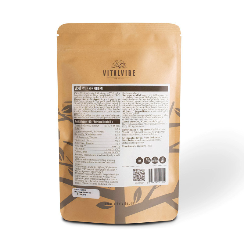 Vitalvibe - Mehiläisen siitepöly 125 g - Image 2