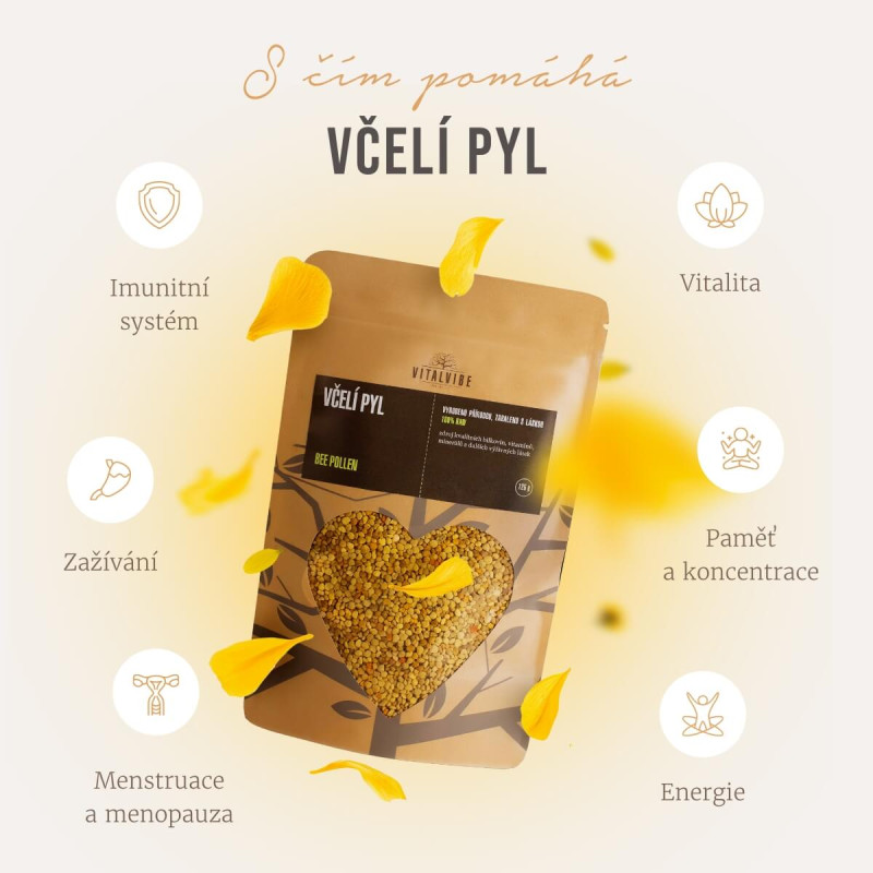 Vitalvibe - Mehiläisen siitepöly 125 g - Image 3