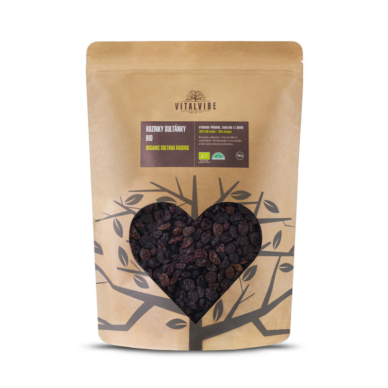 Vitalvibe - Luomu Sulttaanirypäleet