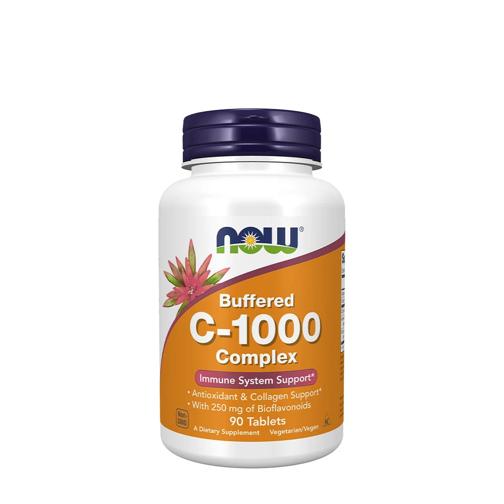 Vitamin C-1000 Complex - Buffered with 250mg Bioflavonoids - 90 tabs