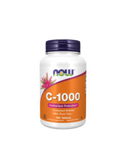 Vitamin C-1000 with Rose Hips - Sustained Release - 100 tabs