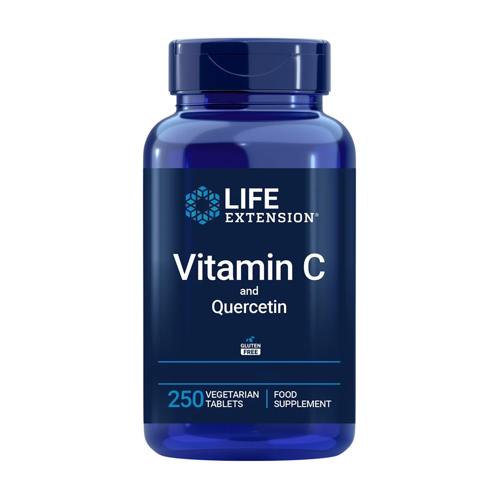 Life Extension - C-vitamiini ja kversetiini kasvistabletit - Image 2