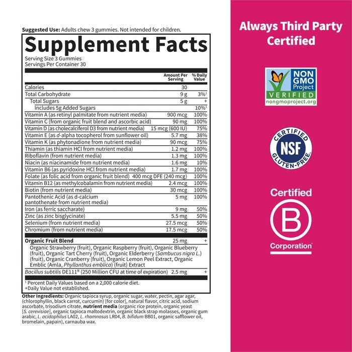 Kirsebær - 90 gummies