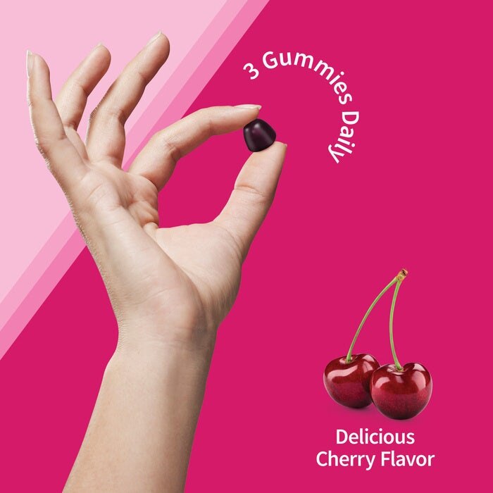 Vitamin Code Naisten Monivitamiini rauta + probiootit Gummies, Kirsebääri - 90 gummies - Image 3