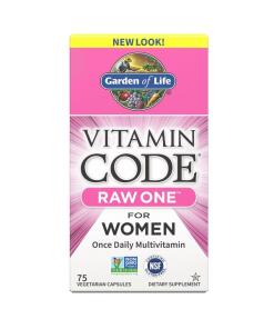 Vitamin Code RAW ONE for Women - 75 vcaps