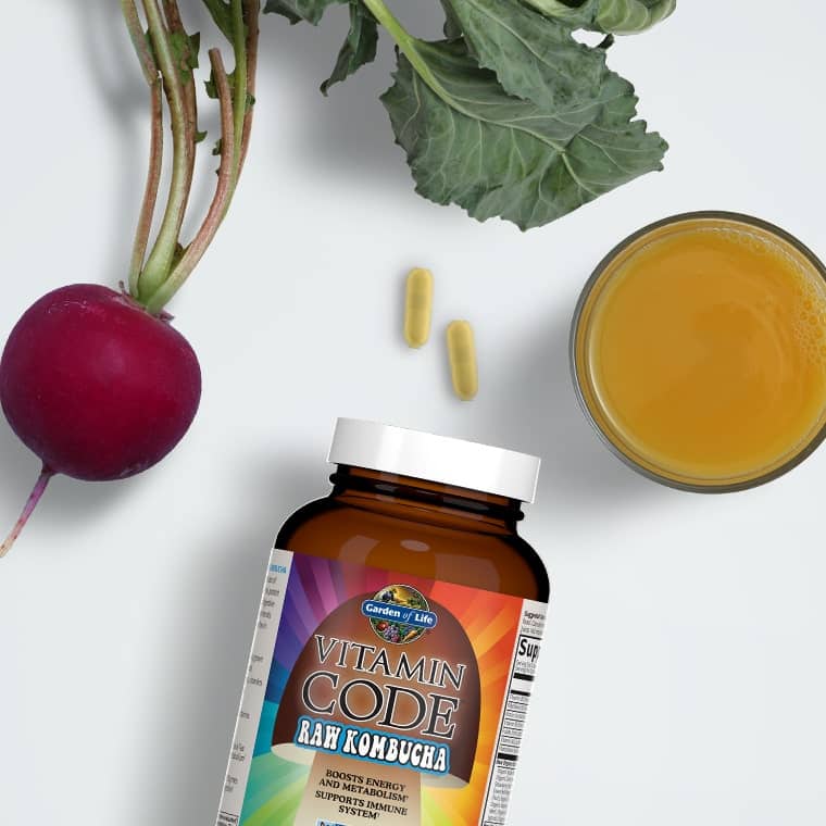 Vitaminikoodi Raaka Kombutša - 60 kasviskapselia - Image 11