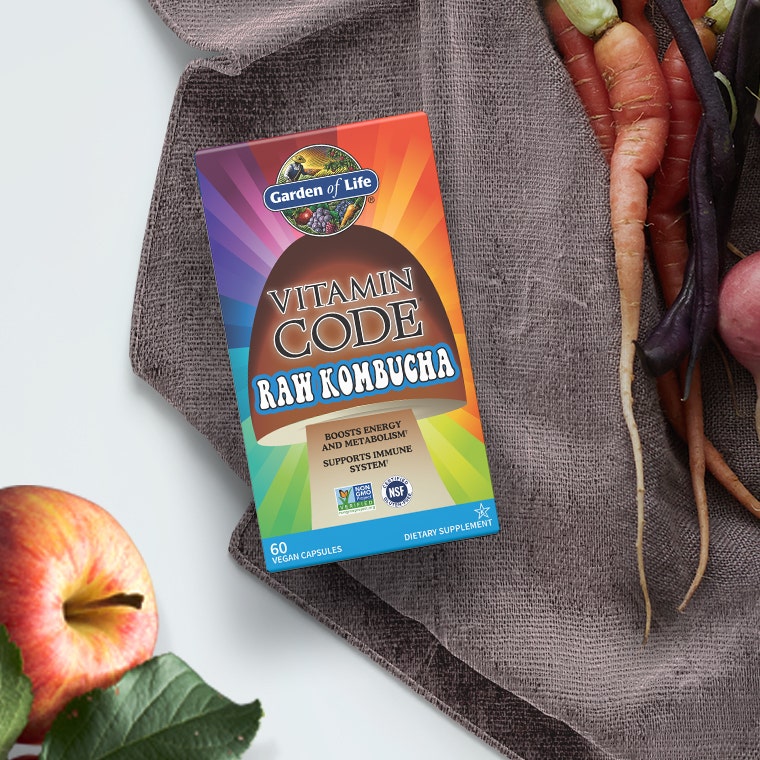 Vitaminikoodi Raaka Kombutša - 60 kasviskapselia - Image 13