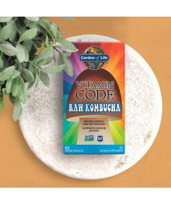 Vitaminikoodi Raaka Kombutša - 60 kasviskapselia - Image 8