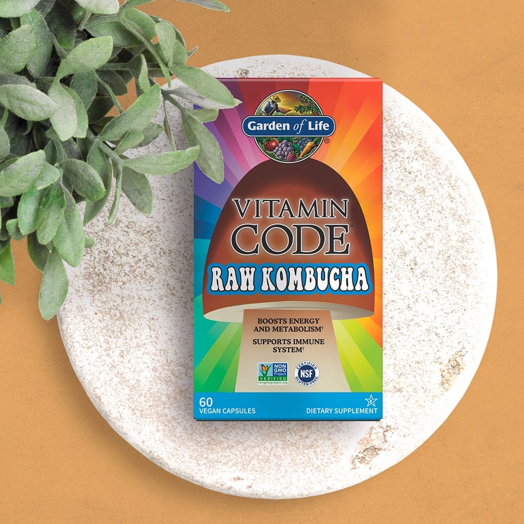 Vitaminikoodi Raaka Kombutša - 60 kasviskapselia - Image 8