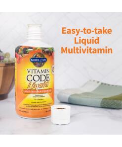 Vitaminikoodi nestemäinen monivitamiini, appelsiini mango - 900 ml - Image 5