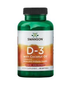 Vitamin D-3 with Coconut Oil