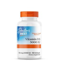 D3-vitamiini, 5000 IU - 180 kapselia - Image 6