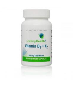 Vitamin D3 + K2 - 60 kapsler
