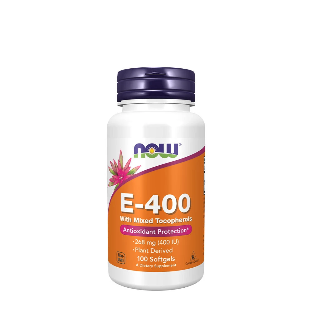 Vitamin E-400 - Natural (Mixed Tocopherols) - 100 softgels