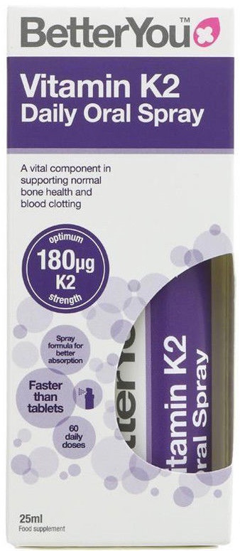 Vitamin K2 Oral Daily Oral Spray - 25 ml.