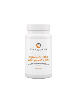 Vitaworld Arginine-Ornithine-Lysine + C + Zinc (60 Caps)