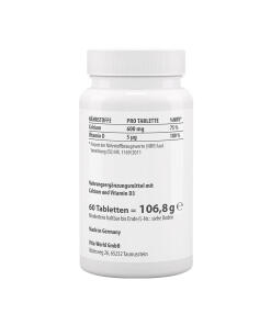 Vitaworld - Kalsium 600 plus D3-vitamiini (60 tablettia) - Image 2