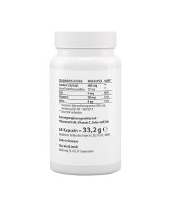 Vitaworld - Karpalo Vit C + Seleeni + Sinkki (60 kapselia) - Image 2