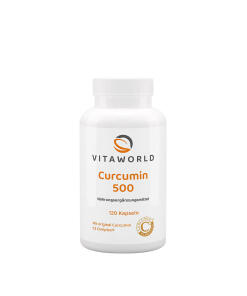 Vitaworld Curcumin 500 (120 Capsules)
