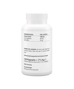 Vitaworld - Vihreän teen uute 500 mg (120 kapselia) - Image 2