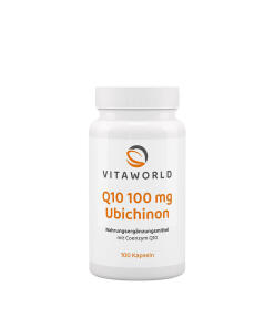 Vitaworld Q10 100 mg Ubichinon (100 Capsules)
