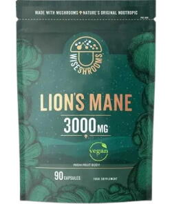 WISESHROOMS Lion's Mane (90 caps)