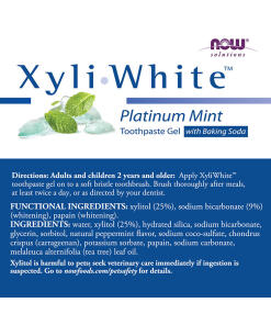 Platinum Mint Toothpaste Gel w/Baking Soda - 181g