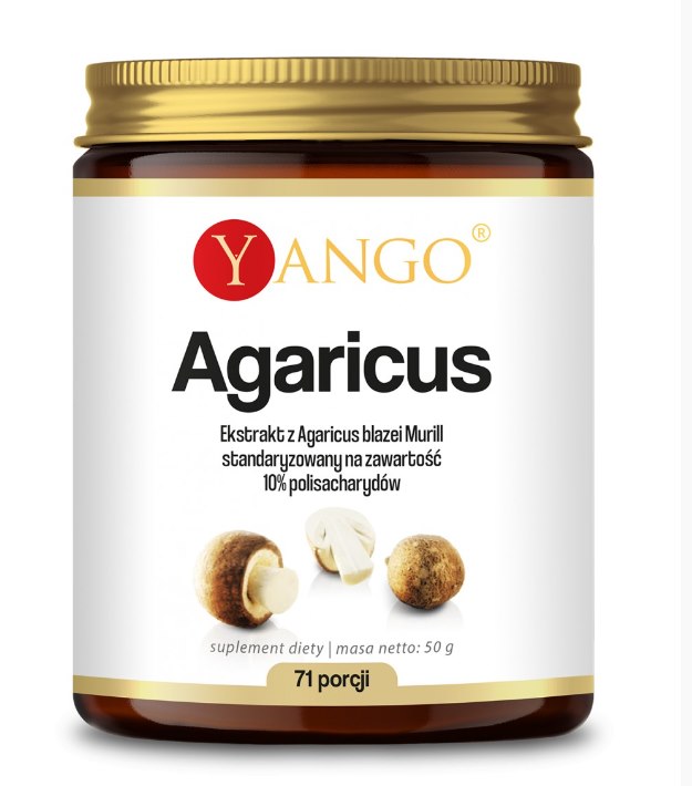 YANGO Agaricus extract - 10% polysaccharides (50 g)