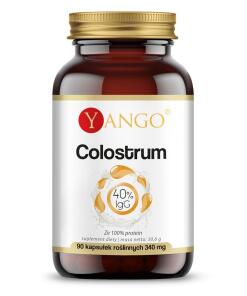 YANGO Colostrum - 40% immunoglobulins  (90 caps)