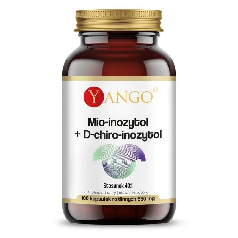 YANGO Myo-inositol + D-chiro-inositol (100 caps)