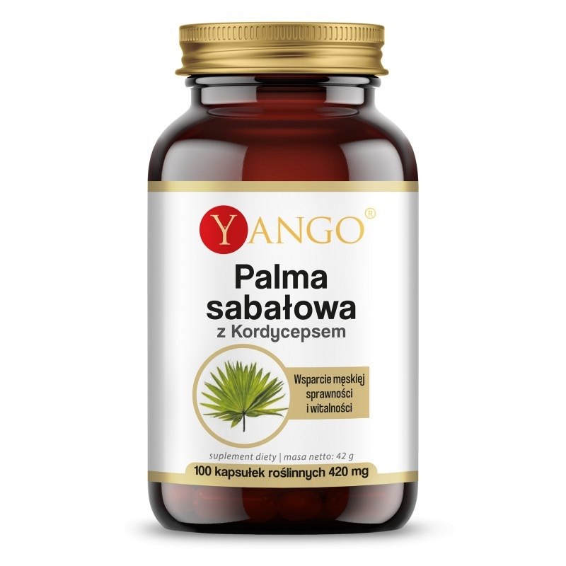 YANGO Saw palmetto with cordyceps (100 caps)