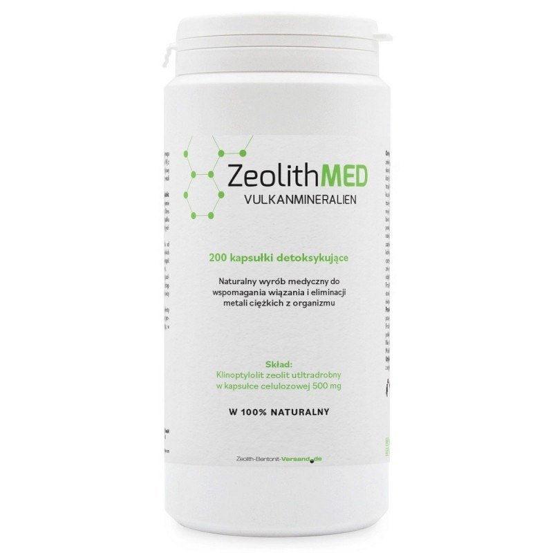 ZEOLITHMED Ultrafine Micronized Medical Zeolite (200 caps)