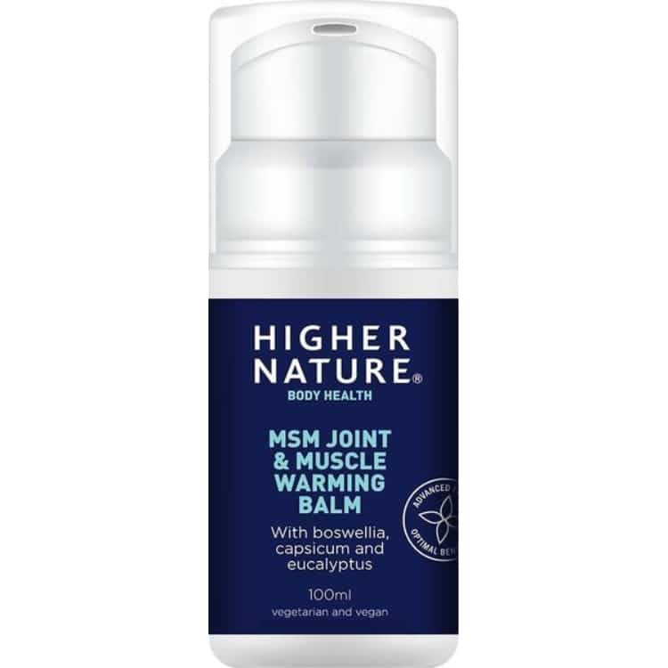 msm led- og muskelvarmende balsam - 100 ml.