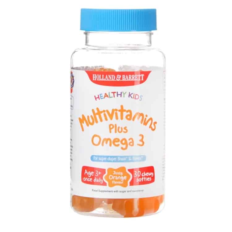 sunde børns multivitaminer plus omega 3 - 30 softies