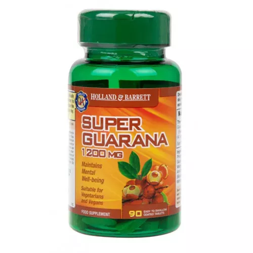 Super Guarana, 1200 mg - 90 kapselia