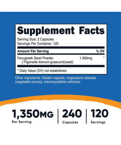 Nutricost - Nutricost Sarviapila 1350 mg (240 kapselia) - Image 2