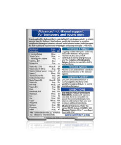 Vitabiotics - Vitabiotics Wellteen Hänelle (30 tablettia) - Image 3