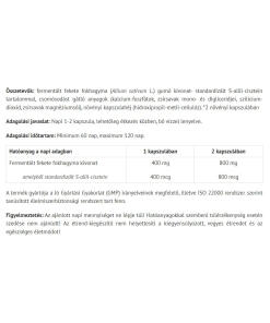 Natur Tanya - Fermentoitu Musta Valkosipuli 800 mg (30 kapselia) - Image 2