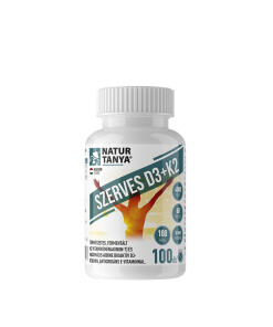 Natur Tanya Organic D3 + K2 Vitamin (100 Tablets)