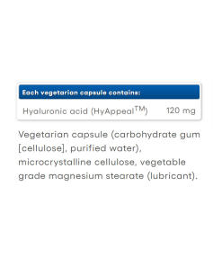 Natural Factors - HyAppeal Vegaaninen Hyaluronihappo (60 kapselia) - Image 2