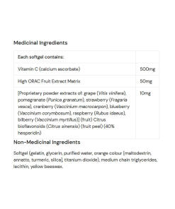 Natural Factors - Liposomaalinen C-vitamiini (120 pehmeää kapselia) - Image 2