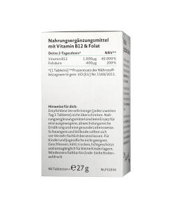 Nature Love - B12-vitamiini (90 kasvistablettia) - Image 2