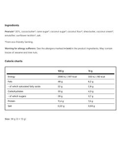 Vilgain Bio Pähkinävoikupit Valkoinen Maapähkinävoi Bliss (39 g) - Image 2