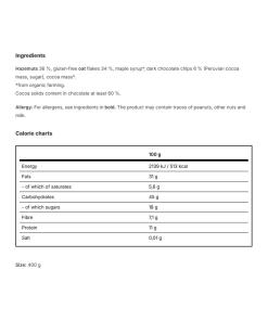 Vilgain - Ultimate Chocolate Granola (400 g) - Image 2