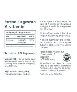 Vitaking - Vitamiini A 10 000 IU (120 kapselia) - Image 2